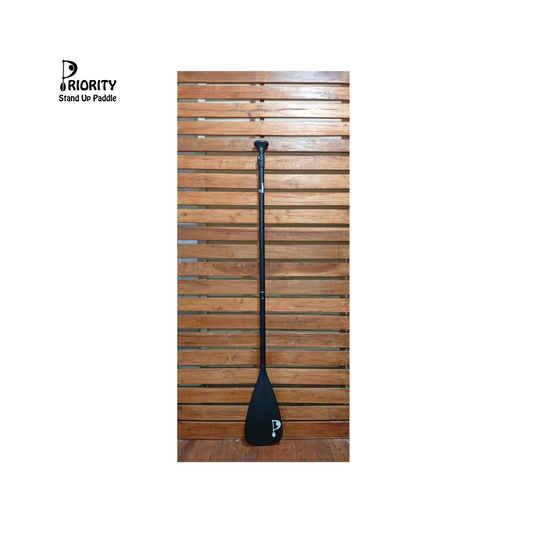 Priority SUP Paddle Adj 3-Pc Aluminum Shaft FR01 Black