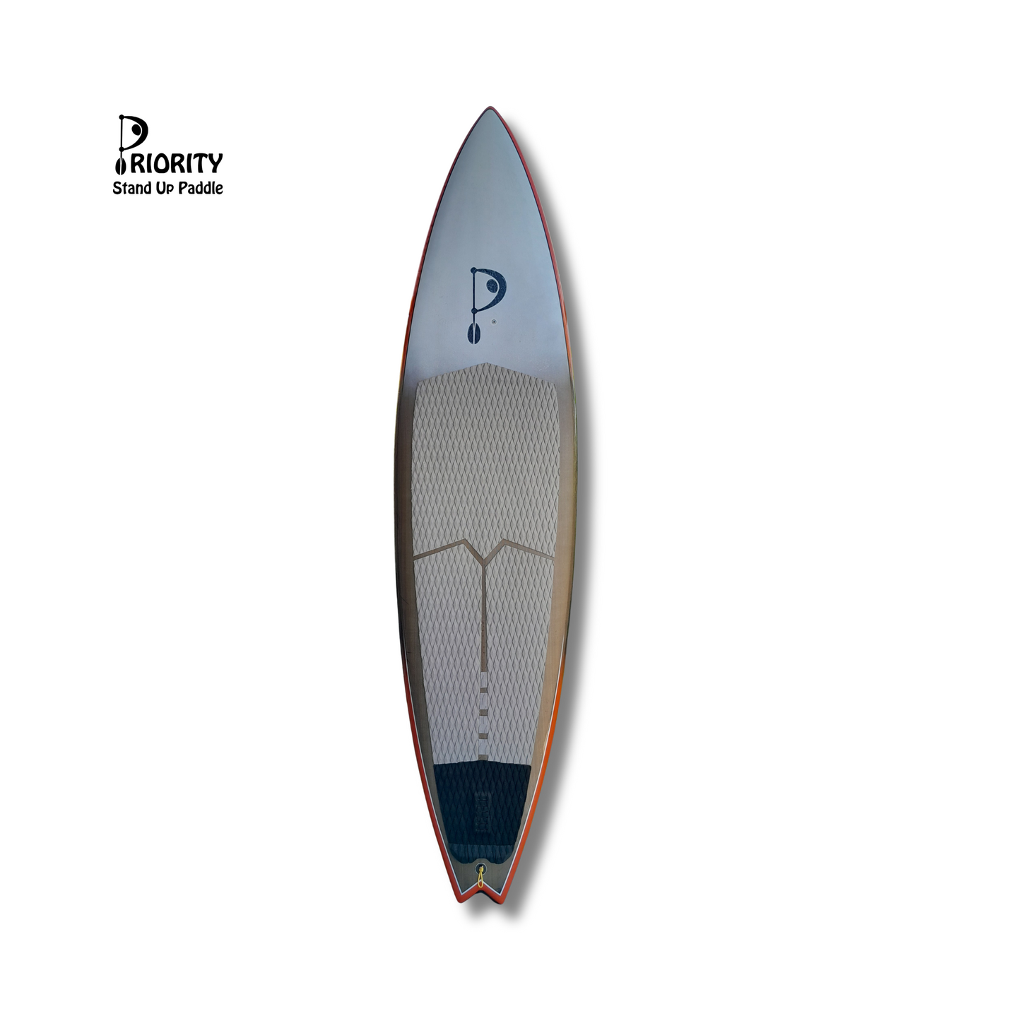 Priority SUP Hardboard Volcano 8'5"x25"x3 11/16" 91L Orange
