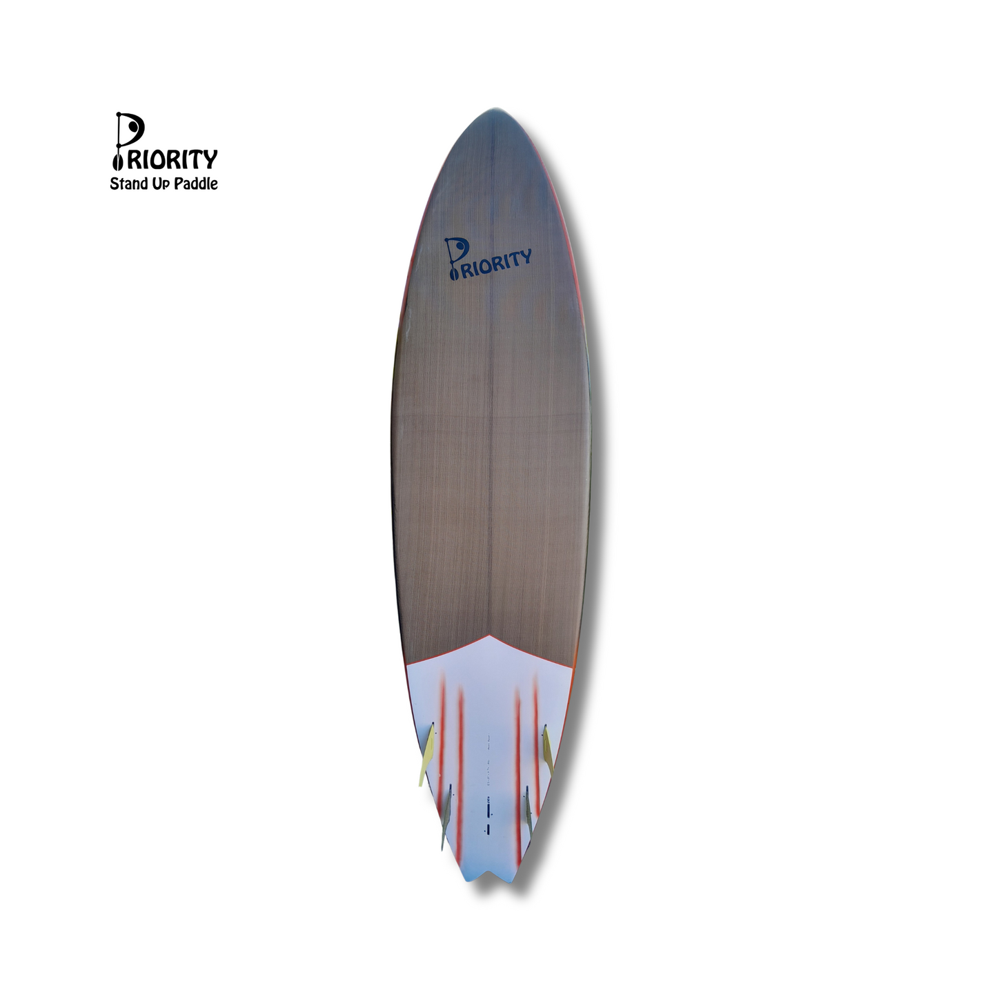 Priority SUP Hardboard Volcano 8'5"x25"x3 11/16" 91L Orange