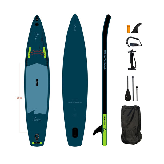 ISUP 12'6 Single Chamber Blue