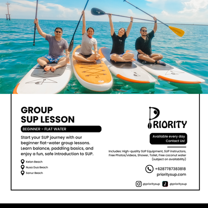 Beginner SUP Lessons (Flat Water)